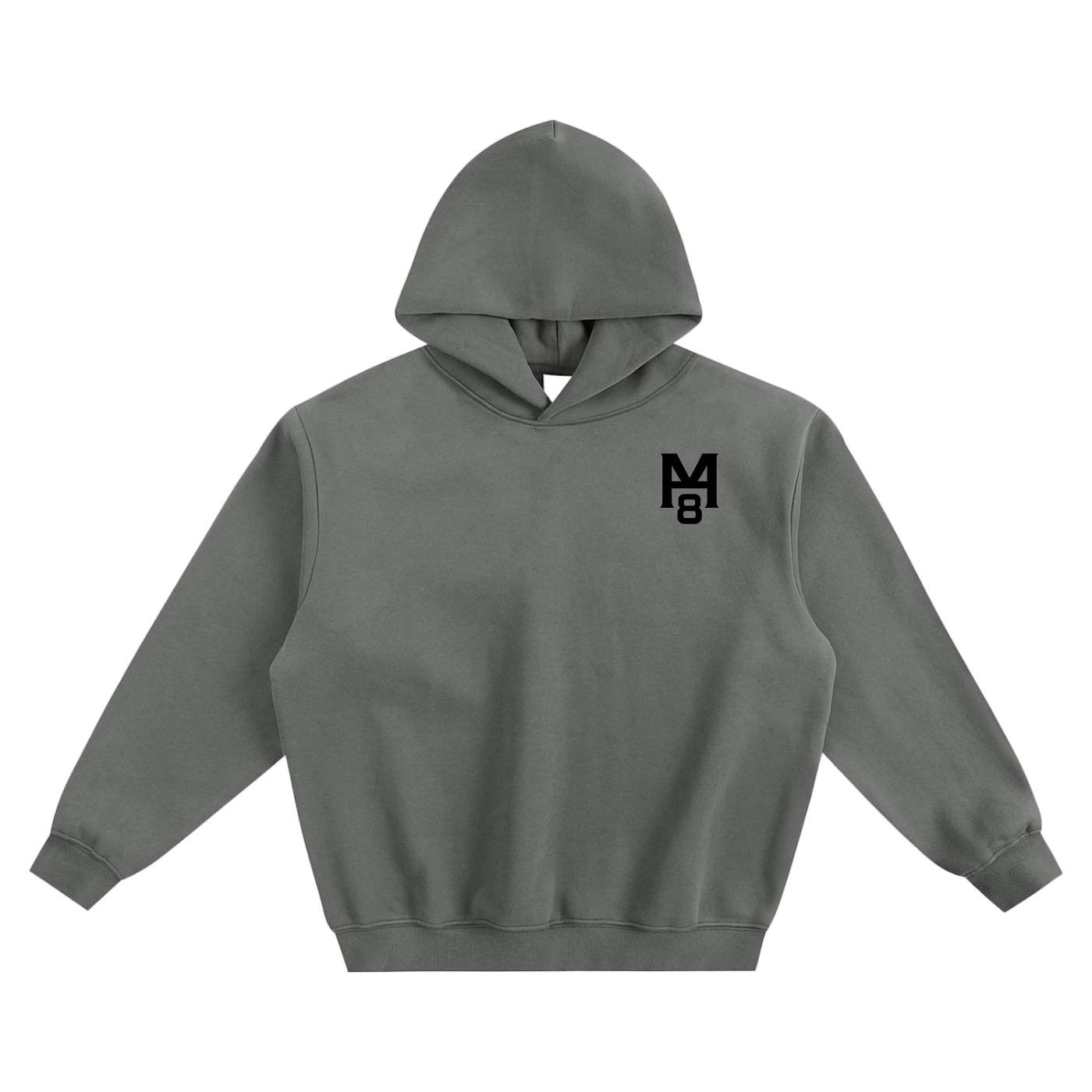Motive Eight Boxy Fleece Hoodie